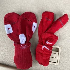Nike Dri-Fit athletic long sock. *2 PAIRS*